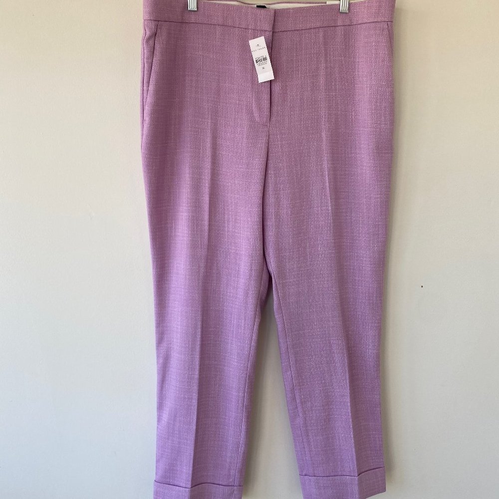 Ann Taylor Lavender Purple Pants Size 16 NWT